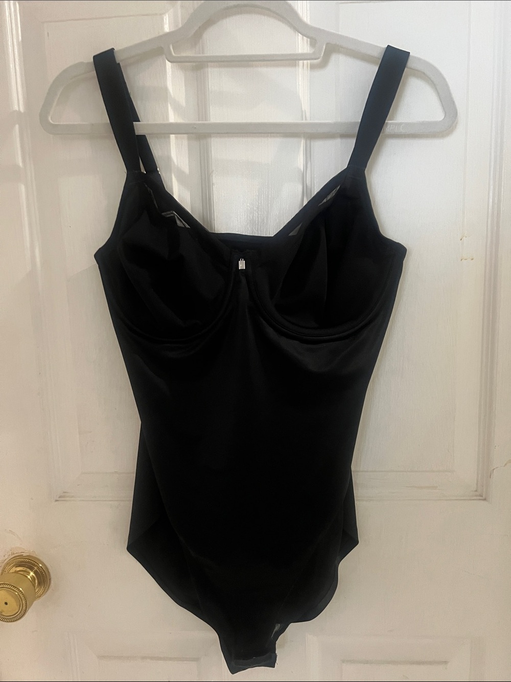 Triumph Black Lingerie Label Detail